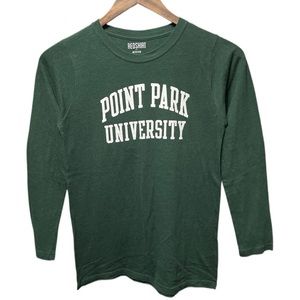 Point park University college collegiate long sleeve crewneck sports shirt top